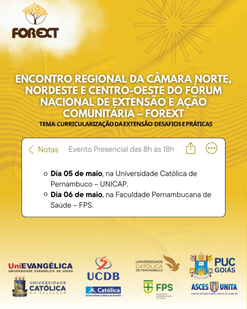 Encontro Regional da Câmara Norte, Nordeste e Centro-Oeste do ForExt